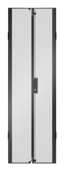 APC NETSHELTER SX GEN2 42U 600MM WIDE PERFORATED SPLIT DOORS BLAC RACK (AR7100B2)