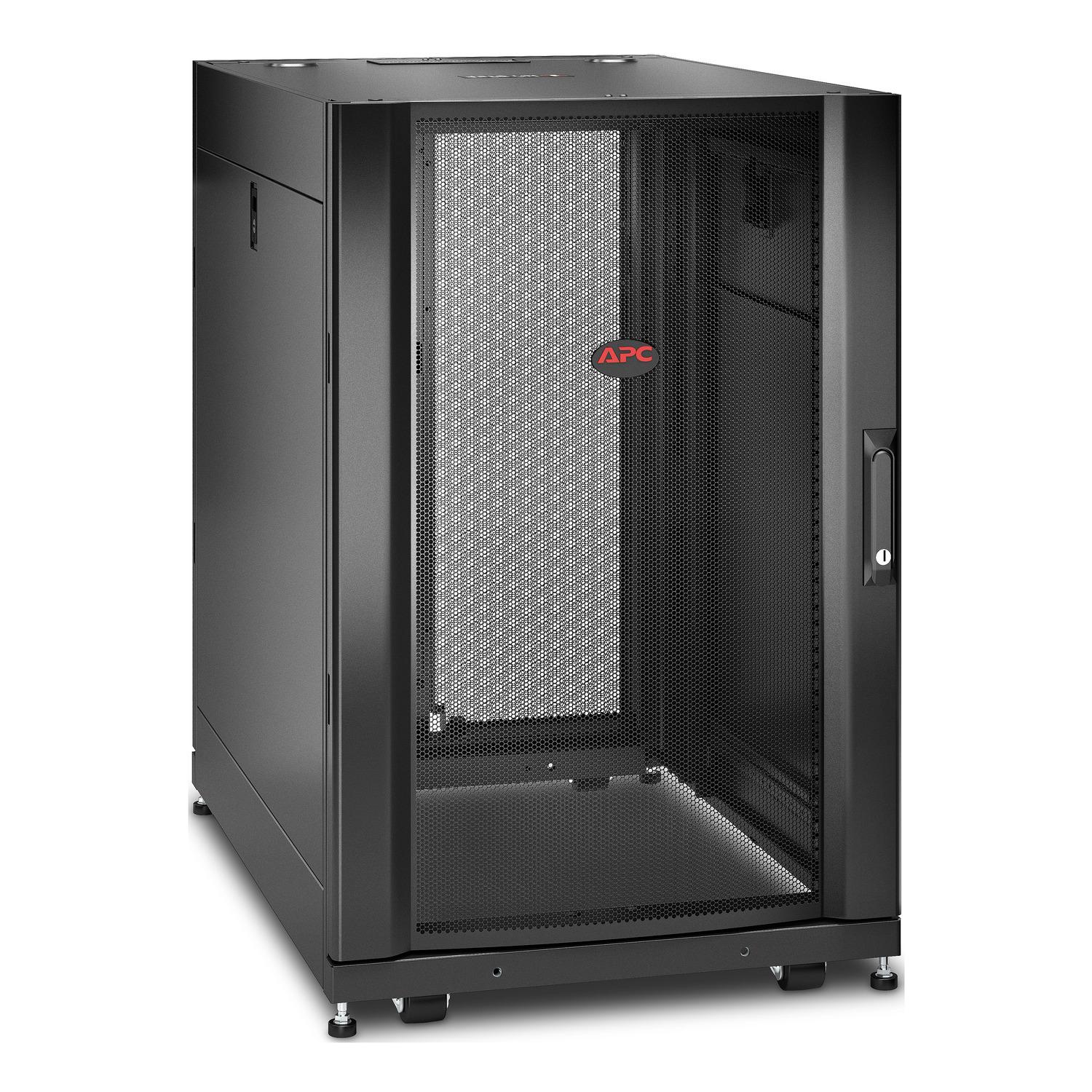 Bilde av NetShelter SX - Rack skap - svart - 18U - 19 - for P/N: SURT48RMXLBP