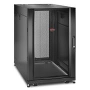 APC NetShelter SX - Schrank Netzwerkschrank - Schwarz - 18U - 48.3 cm (19") - TAA-konform - für P/N: SMTL1500RM3UC, SMTL1500RMI3UC, SRT2200RMXLAUS, SRTL3KRM1UC, SRTL3KRM1UNC
