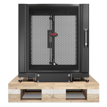 APC NETSHELTER SX 12U SRVR RACK ENC 600X1070MM W/ SIDES BLK SHOCK PA RACK (AR3103SP)