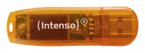 INTENSO FD 064GB Rainbow Line / orange / 28R/6,5W (3502490)