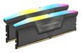 CORSAIR 32GB (2 x 16GB) DDR5 6000MHz Vengeance RGB LED AMD EXPO Cool Grey Heatspreader 1.4V