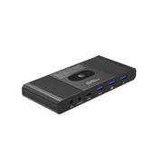 MICROCONNECT HDMI & USB-C KVM Switch 2-Port
