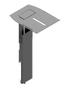 EDBAK Video Conferencing Camera Holder for TRV series (TRV100,TRV300), B
