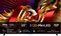 TCL C8L 98” SQD-Mini LED Smart-TV (2026) Google TV, 144 Hz, Dolby Vision og Atmos, lyd fra Bang & Olufsen, VRR, FreeSync Premium