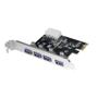 LOGILINK PCI-Express Card, 4x USB 3.0, 