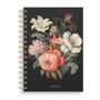 BURDE Notatbok spiral BURDE A5 Dark Bloom