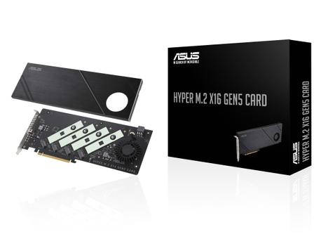 ASUS HYPER M.2 X16 GEN 5 CARD (90MC0CY0-M0EAY0)