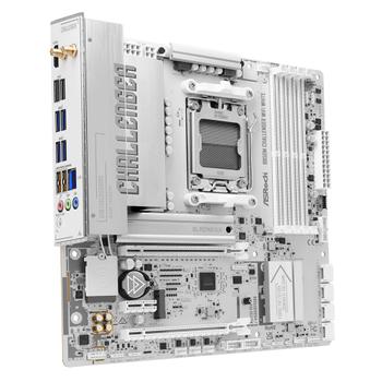 ASROCK B850M CHALLENGER WiFi WHITE - mATX AM5 (90-MXBU30-A0UAYZ)