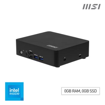 MSI Cubi NUC TWG-002BEU Intel N250 Max 16GB RAM M.2 2.5inch no HDD NoOS Black (CUBI NUC TWG-002BEU)