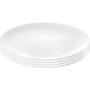 AIDA Relief middagstallerkner Ø27cm hvid 4stk