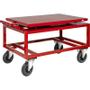 KONGAMEK plade t/pallevogn 1338x810x152mm rød 800kg
