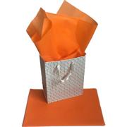 WhiteLabel Silkepapir 75x50cm 14g orange 24ark