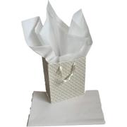WhiteLabel Silkepapir 75x50cm 14g hvid 24ark