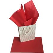 WhiteLabel Silkepapir 75x50cm 14g Scarlet Red 24ark