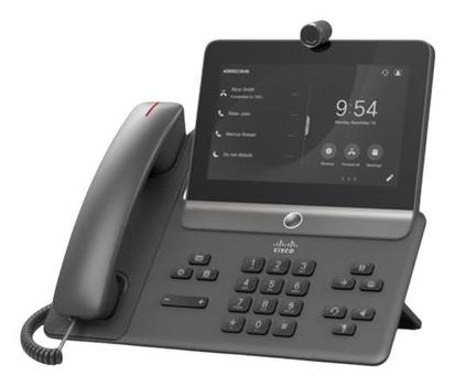 CISCO Video Phone 8875   Non Radio  Carbon Black (CP-8875NR-K9=)