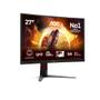 AOC CQ27G4Z2 27inch 16:9 Fast VA 260Hz OC Native 240Hz 2560x1440 HAS 130mm HDMI x 2x 2.0 DP x 1x 1.4 (CQ27G4Z2)