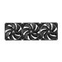 CHIEFTEC 360mm non-ARGB watercooling with VRM fan (CLC-360-VRM-BLK)