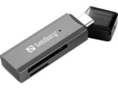 SANDBERG USB-C SD+microSD Card Reader