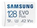SAMSUNG EVO PLUS microSD 128GB 2024 incl. SD Adapter memory card UHS-I U3 Full HD & 4K UHD 160 MB/s read