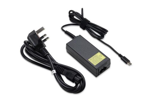 ACER AC Adapter 65W Type USB-C PD2.0 Black (GP.ADT11.028)