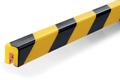 DURABLE Kantbeskyttelse DURABLE E8 gul/sort