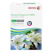 XEROX Xerox, Recycled Supreme 100%, white ColorLok, Kopipapir, 100 % genbrug 80g/m2, 210mm x 297mm, A4, Smal bane pakke a 500 ark, FSC Recycled Credit 003R95860