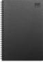 GRIEG Sjefskalender GRIEG A4 spiral 2027 sort