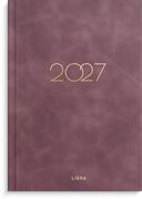 GRIEG Dagbok GRIEG Libra Colore 2027 burgunder
