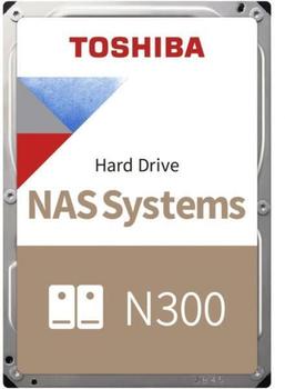 TOSHIBA N300 NAS HARD DRIVE 16TB BULK 3.5 SATA 7200 RPM 512MB CMR (MN11ACA16TS)