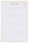 BI-OFFICE Whiteboard BI-OFFICE 58,5x38,5cm ukeplan