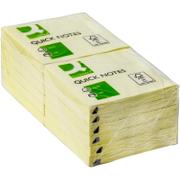 QConnect Q-connect Quick Notes blok 76x76mm 12stk