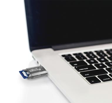 LOGILINK Card Reader Single Slot SD/MMC USB2.0 (CR0007)
