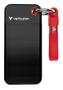 VERBATIM Pocket SSD USB 3.2 Gen 2 128GB Black/Red