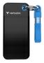 VERBATIM Pocket SSD USB 3.2 Gen 2 128GB Black/Blue