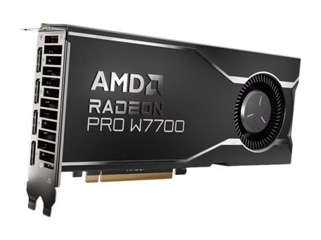 AMD RADEON PRO W7700 16GB RETAIL PCIE 4.0 4XDP2.1 16GB GDDR6 CTLR (100-300000085)