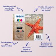 Epson 603XL Multipack - 4-pack - XL - svart, gul, cyan, magenta - original - blekkpatron