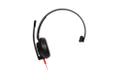 POLY Blackwire 5210 Monaural USB-C Headset +3.5mm Plug +USB-C/A Adapter