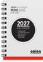GRIEG Lommekalender GRIEG Mini 2027 refill