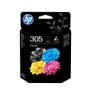 HP 305 - 2-pack - black, colour (cyan, magenta, yellow) - original - blister - ink cartridge - for Deskjet 1255, 23XX, 27XX, 41XX, DeskJet Plus 41XX, ENVY 60XX, 64XX, ENVY Pro 64XX