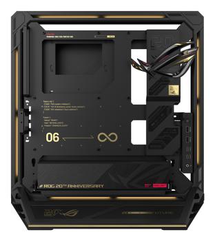 ASUS ROG GR20 Edition 20 Mid Tower E-ATX (maks bredde 277 mm)/ ATX/ M-ATX/ Mini-ITX (90DC0100-B09000)