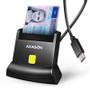 AXAGON CRE-SM4NC USB-C Smart card Stan