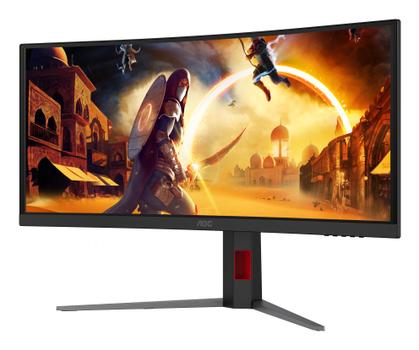 AOC 34"" CU34G4CA | AOC Gaming | 3440x1440 | Fast VA | 1ms | 180Hz | 3Ã¥r (CU34G4CA)