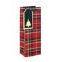 EUROWRAP Flaskepose EUROWRAP 12,7x35,5x9cm ruter