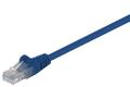 Goobay Patch kabel, UTP CAT5E, blå, 0,25 m