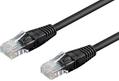 GOOBAY Patch kabel, UTP CAT6, sort, 1,5 m