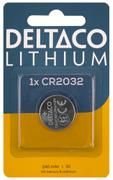 DELTACO CR2032 Lithium 1-pack