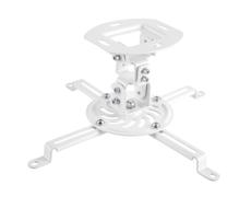 DELTACO Ceiling  projector mount, 13,5 kg , 54-320 mm, 150 mm, white