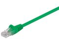 Goobay Patch kabel, UTP CAT5E, grøn, 0,25 m