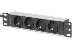 Digitus Socket Strip for Rack 4st 4 x strøm CEE 7/7